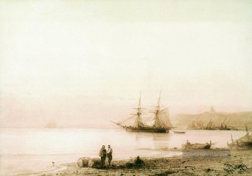  russisch malerei - Küste 1861 Verspielt Ivan Aiwasowski russisch